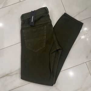 Mens Green NWT Diesel Jeans Size 32 Slim-Skinny Fit